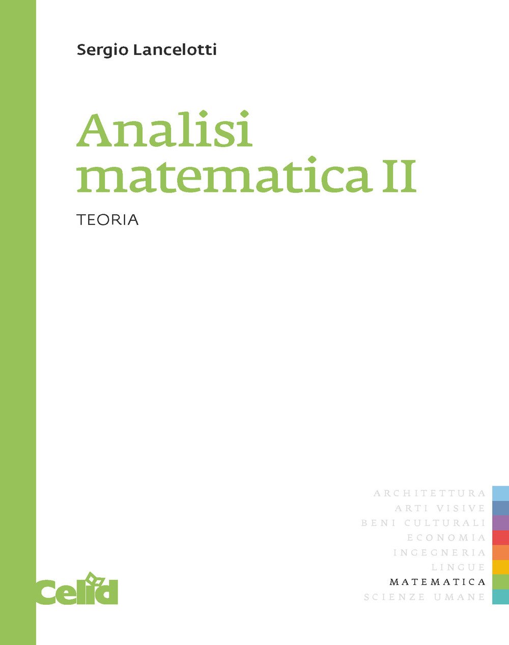 Analisi matematica II Teoria