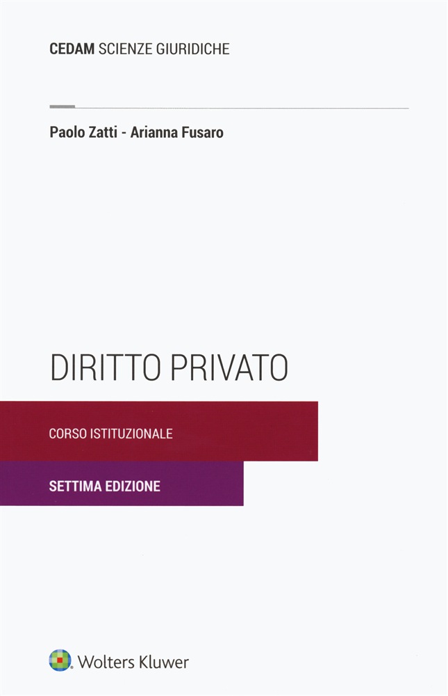 DIRITTO PRIVATO - Corso istituzionale VII edizione