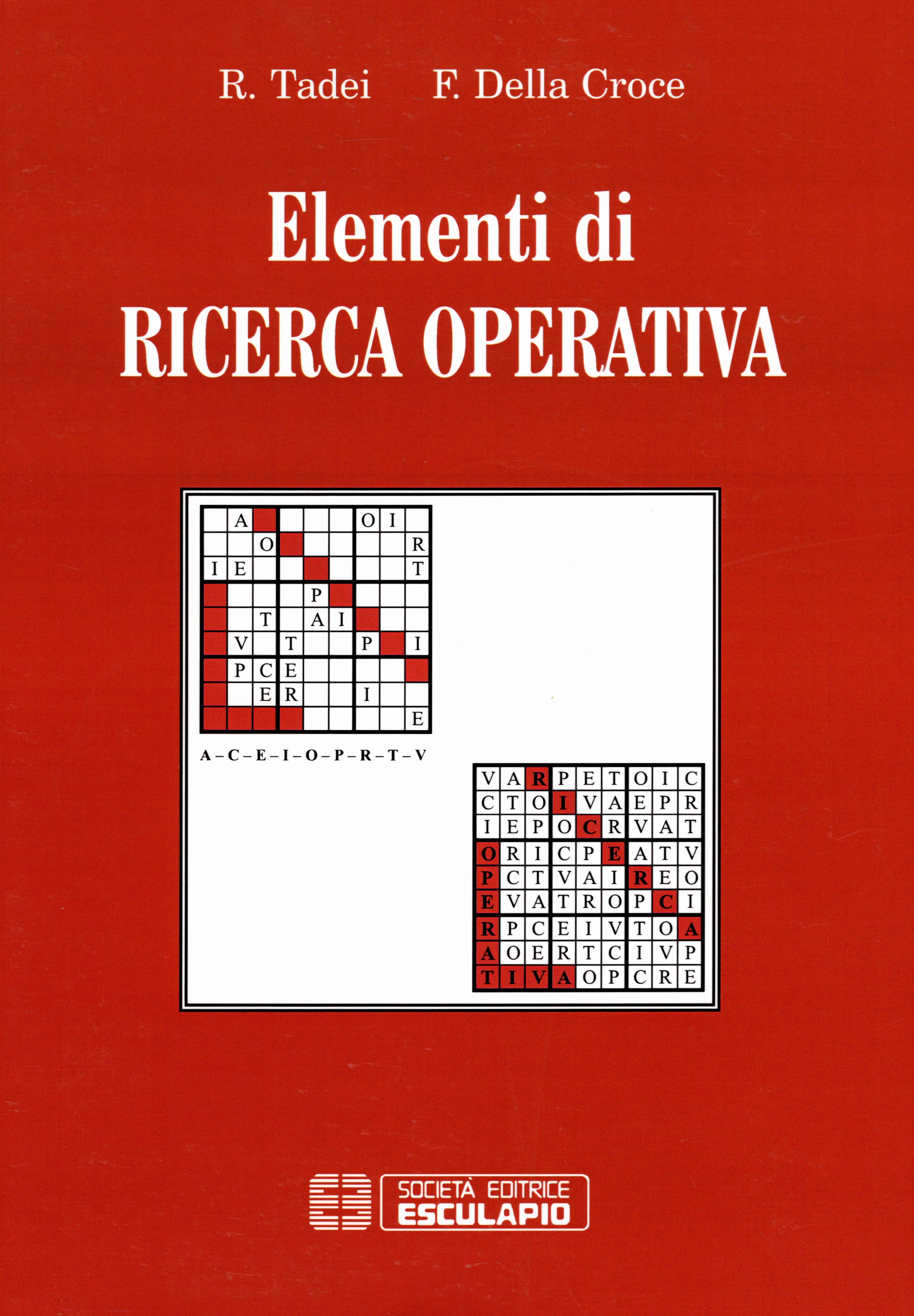 Elementi di Ricerca Operatica