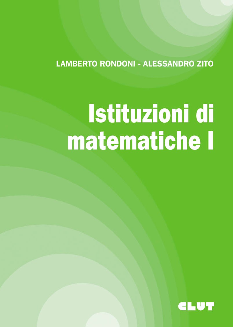 ISTITUZIONI DI MATEMATICHE I